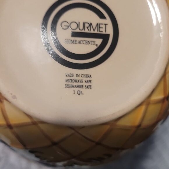 Vintage GOURMET HOME Accents 3-Piece Nesting Mixing & Serving Bowl Set - Picture 8 of 8